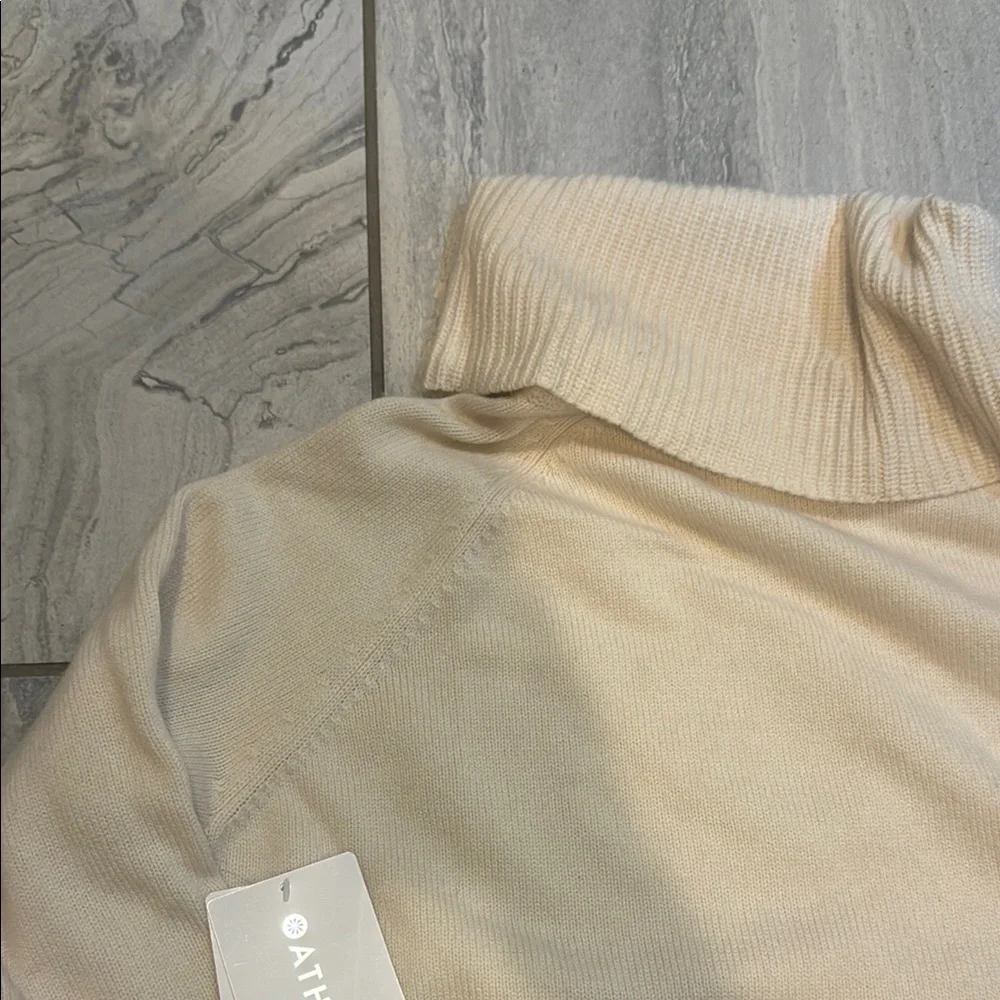 Athleta cream Turtleneck Sweater - Picture 4 of 5